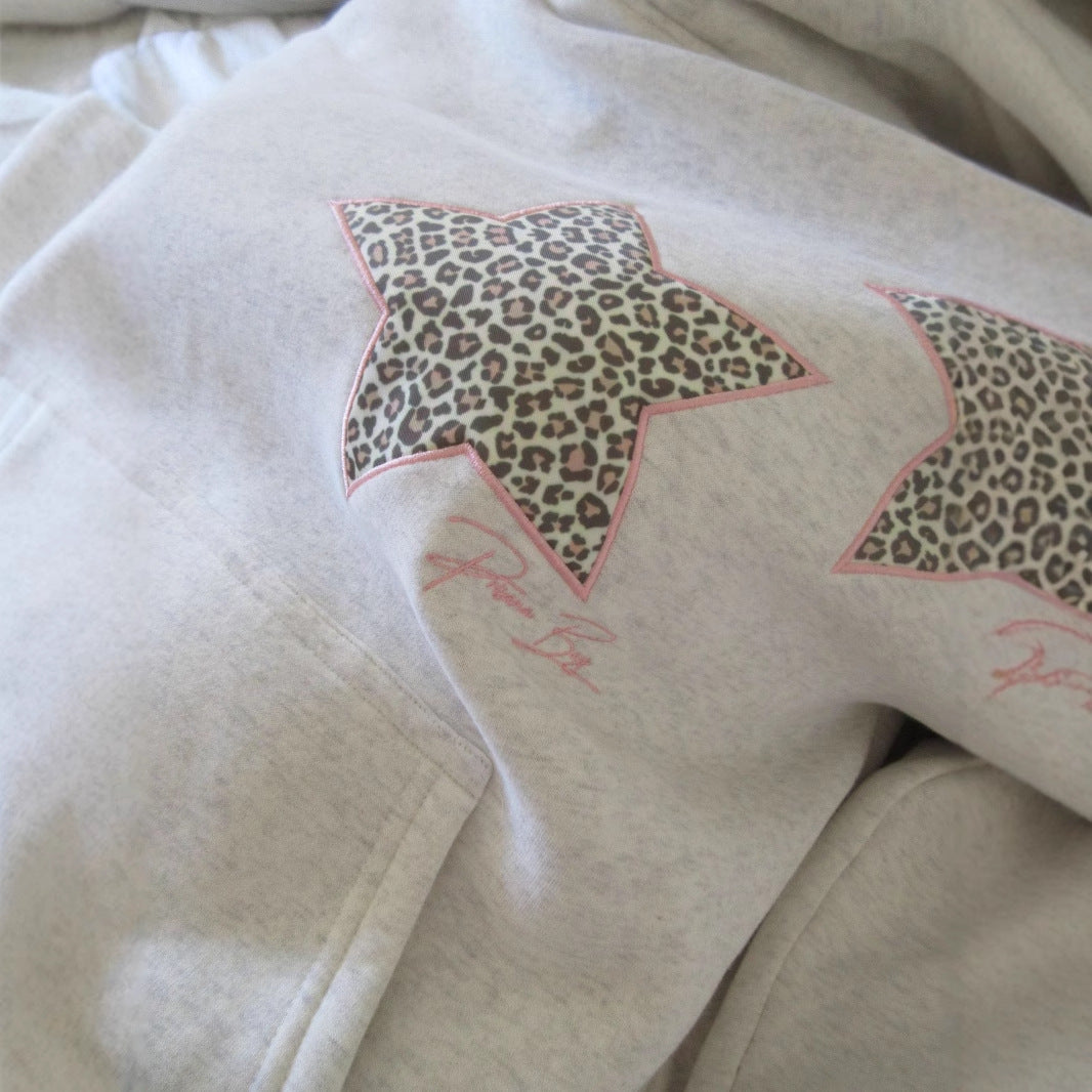 Viral Leopard Star Hoodie